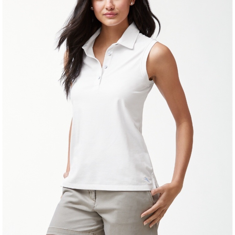 Tommy Bahama Tropicool Islanzone Sleeveless Polo